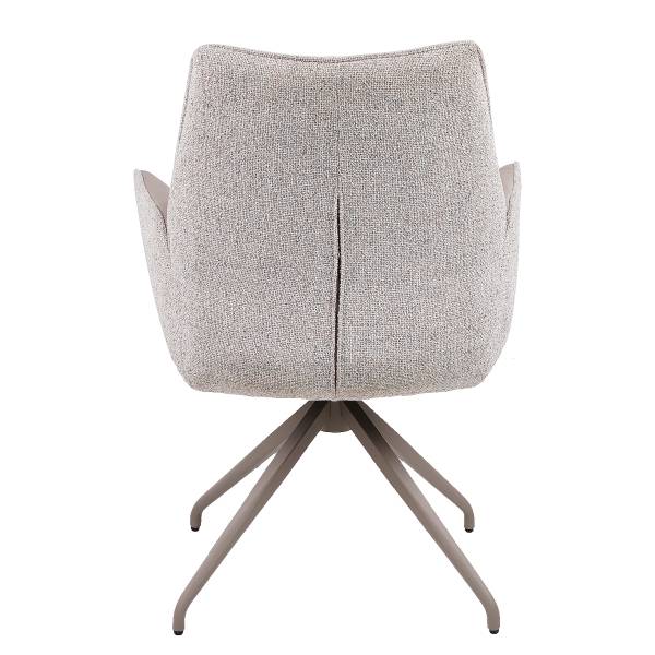 Armlehnenstuhl KITONO 2er-Set - Beige