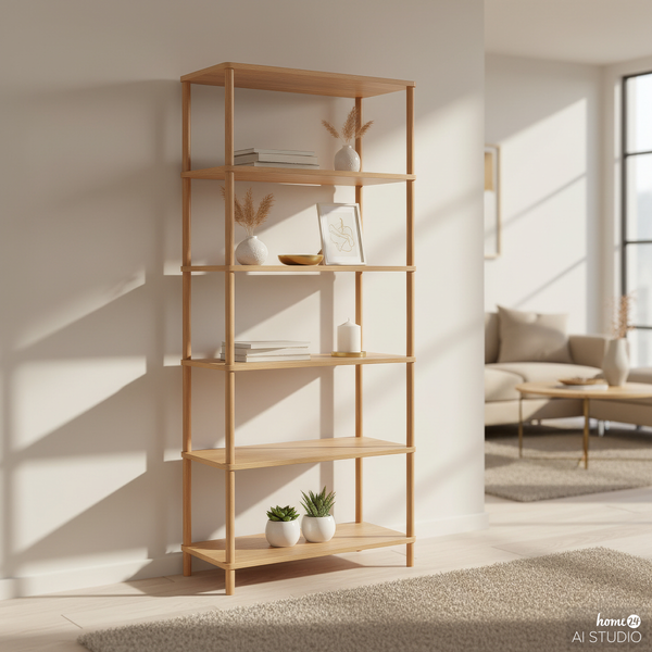 Regal Ticonic - Eiche Dekor / Eiche - Breite: 80 cm