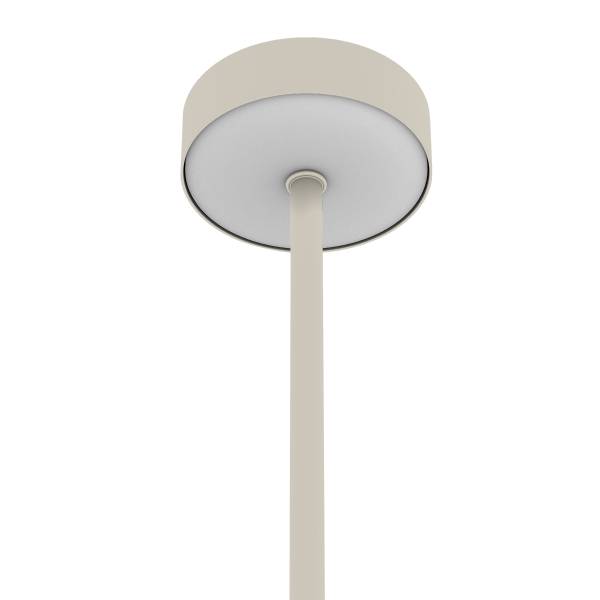 Akku-Tischleuchte LIM - Eisen - Beige
