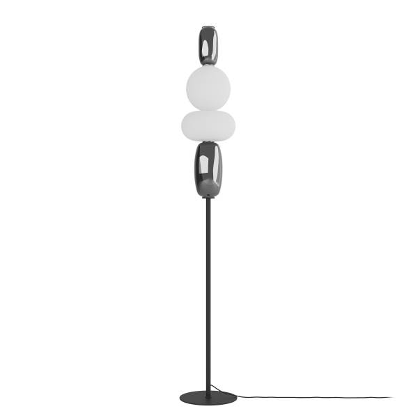 Stehleuchte DREA - Glas / Eisen - Höhe: 130 cm