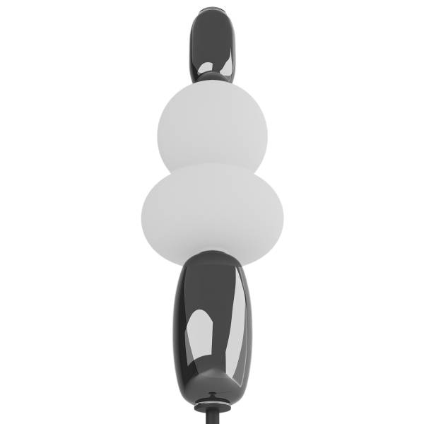 Stehleuchte DREA - Glas / Eisen - Höhe: 130 cm