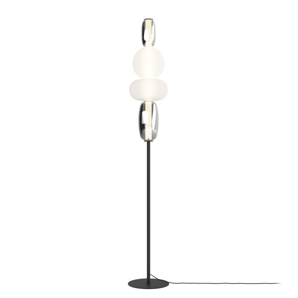 Stehleuchte DREA - Glas / Eisen - Höhe: 130 cm