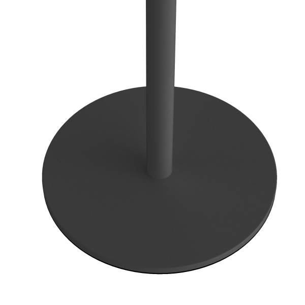 Akku-Tischleuchte ALEA - ABS-Kunststoff / Eisen - Schwarz