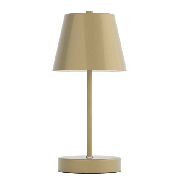 Akku-Tischleuchte DROS - Dimmbar - Gold