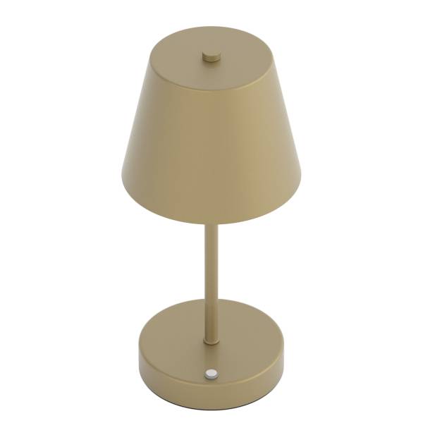 Akku-Tischleuchte DROS - Dimmbar - Gold