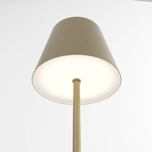 Akku-Tischleuchte DROS - Dimmbar - Gold