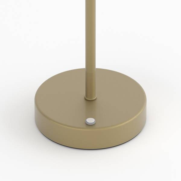 Akku-Tischleuchte DROS - Dimmbar - Gold