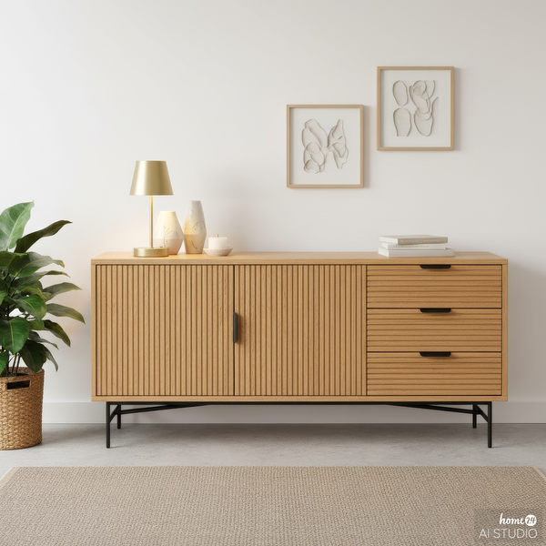 Akku-Tischleuchte DROS - Dimmbar - Gold