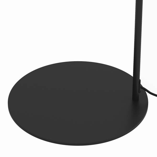 Stehleuchte MOME Typ A - Rauchglas / Eisen - 1-flammig