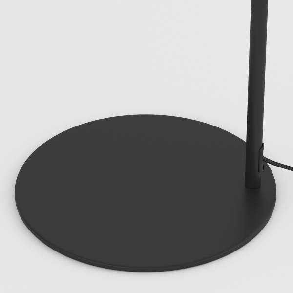 Stehleuchte MOME Typ B - Rauchglas / Eisen - 1-flammig