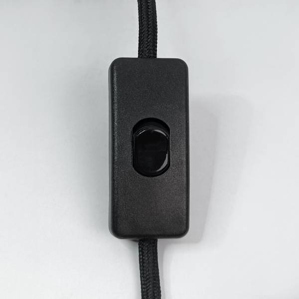 Tischleuchte ARA - Rauchglas / Eisen - 1-flammig