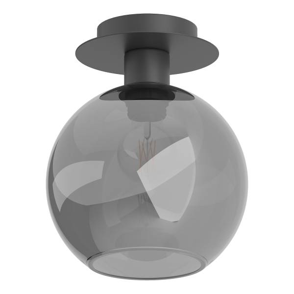 Deckenleuchte ENTEA - Glas / Eisen - Flammenanzahl: 1
