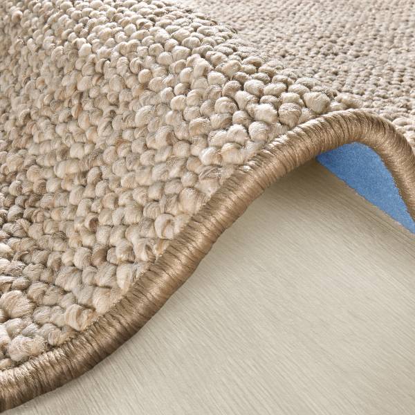 Läufer Wolly - Polypropylen / Fleece - Beige - 80 x 200 cm