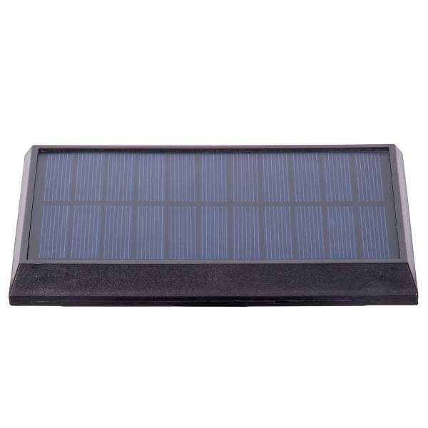 LED-Solar-Wegeleuchte Paco - Kunststoff - Schwarz - 2-flammig
