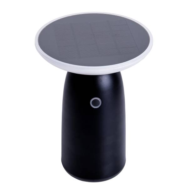 LED-Solarleuchte Ada - Aluminium / Kunststoff - 1-flammig - Schwarz
