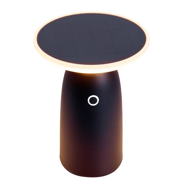 LED-Solarleuchte Ada - Aluminium / Kunststoff - 1-flammig - Schwarz