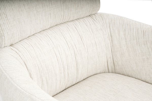 Drehbarer Armlehnenstuhl IMMAH 2er-Set - Beige