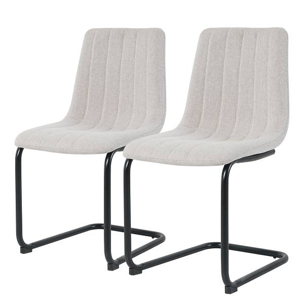 Freischwinger Cemaru 2er-Set - Creme
