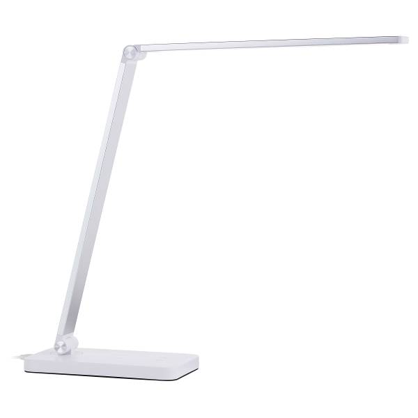 LED-Schreibtischlampe Florence - Eisen / Kunststoff - 1-flammig - Weiß