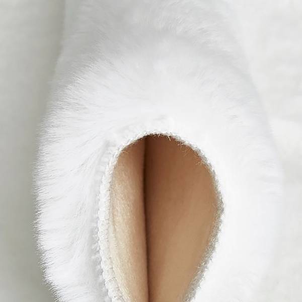 Dekofell Como - Weiß