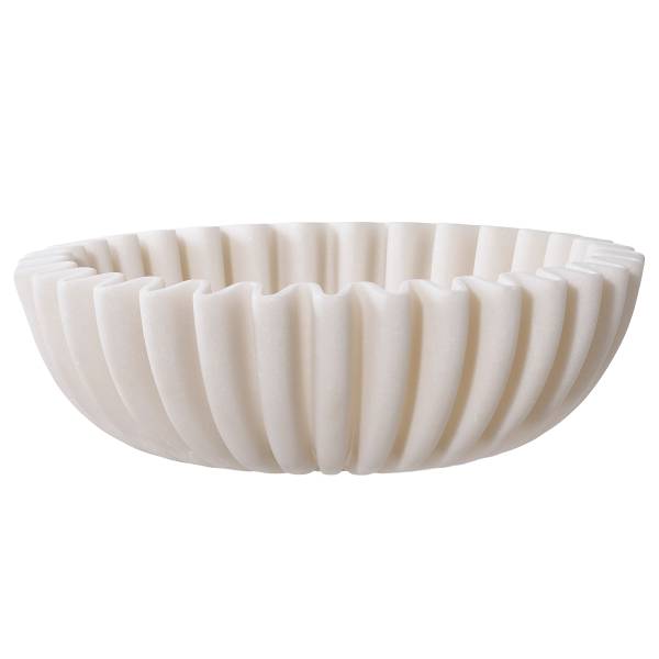 Bowl Pakkl - Beige - Polyresin - 20 x 7 x 20 cm