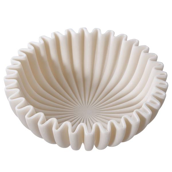 Bowl Pakkl - Beige - Polyresin - 20 x 7 x 20 cm