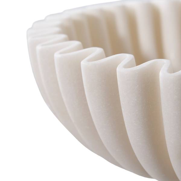 Bowl Pakkl - Beige - Polyresin - 20 x 7 x 20 cm