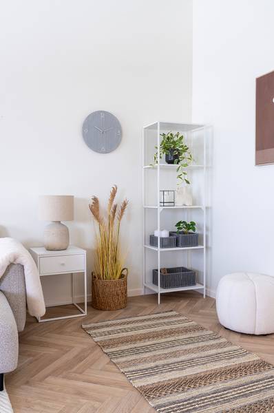 Korb-Set Arese 3-teilig - Grau - Stahl - 26 x 14 x 36 cm