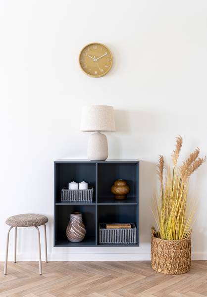 Korb-Set Arese 3-teilig - Grau - Stahl - 26 x 14 x 36 cm