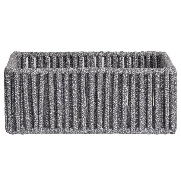 Korb-Set Arese 3-teilig - Grau - Stahl - 26 x 14 x 36 cm