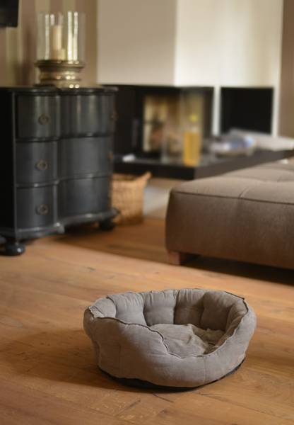 Hunde- & Katzensofa George L - Polyester - Grau