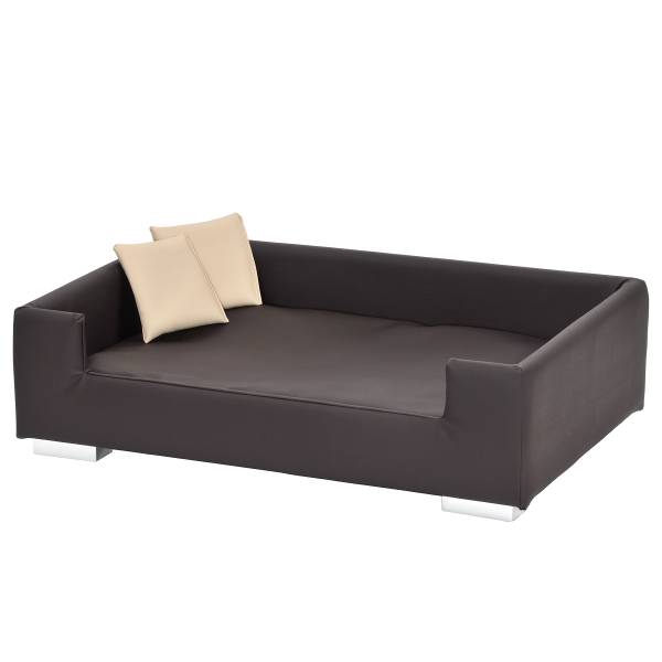 Hundesofa Candy - Kunstleder - Braun