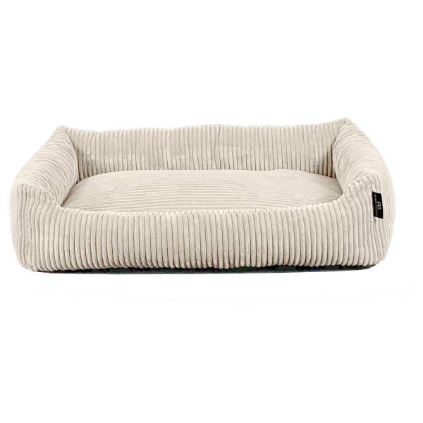 Hundebett Pnae - Cordstoff - Beige