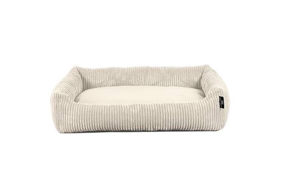 Hundebett Pnae - Cordstoff - Beige