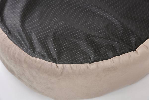 Hundebett Lajos Gr. 1 - Polyester - Taupe