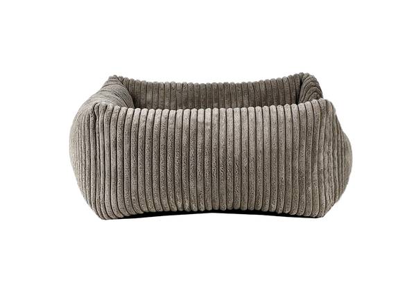 Hundebett Bamy Gr. 1 - Cordstoff - Taupe