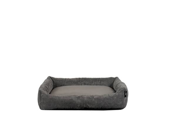 Hundebett Pnae - Cordstoff - Dunkelgrau