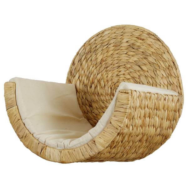Wandliege Poxi - Wasserhyazinthe / Baumwollstoff - Braun