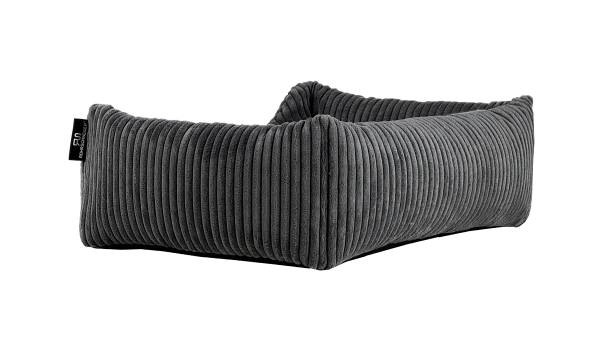 Hundebett Bamy Gr. 1 - Cordstoff - Dunkelgrau