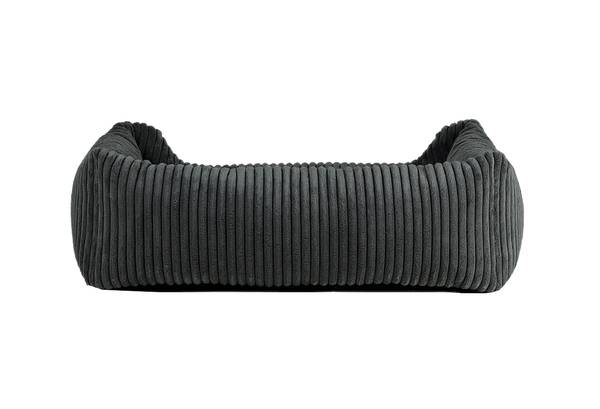 Hundebett Bamy Gr. 1 - Cordstoff - Dunkelgrau