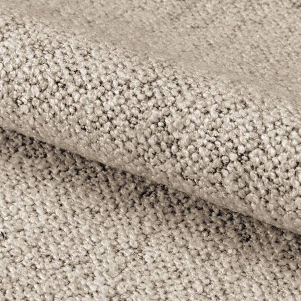 Loungestuhl Mesita - Beige - Bouclé - Eiche - 70 x 76 x 71 cm