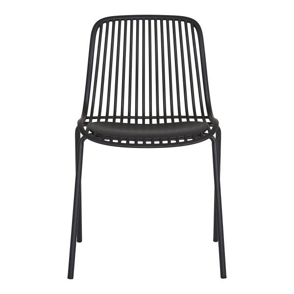Gartenstuhl Branson 4er-Set - Schwarz