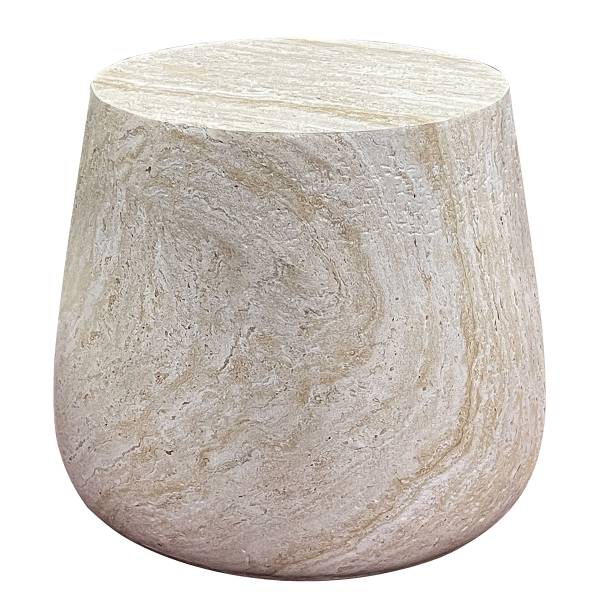 Beistelltisch Bonn A - Braun - Ton - 48 x 41 x 48 cm