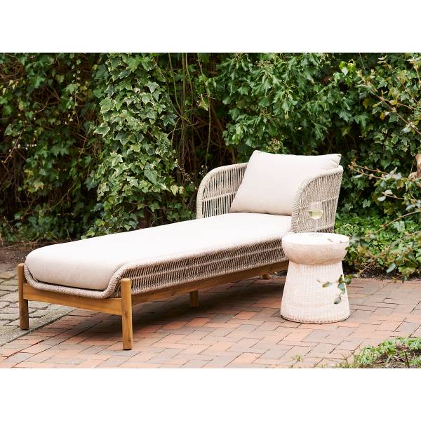 Beistelltisch Bonn B - Braun - Ton - 37 x 43 x 37 cm