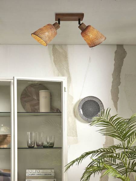 Deckenleuchte Java - Bambus - Beige