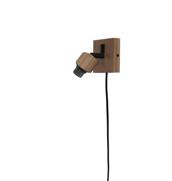 Wandleuchte Java - Bambus - Beige - Beige