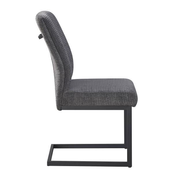 Polsterstuhl PAMALU 2er-Set - Grau