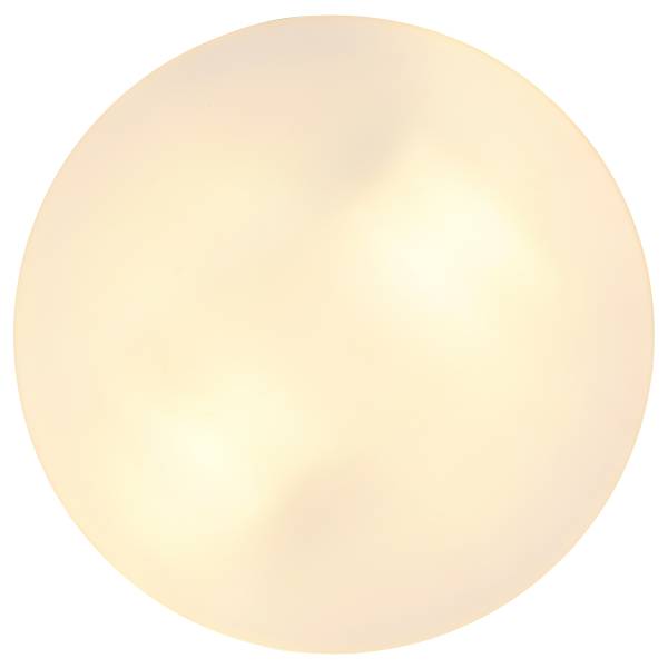 Deckenleuchte Vranos - Aluminium - 2-flammig - Matt Schwarz - Durchmesser: 24 cm