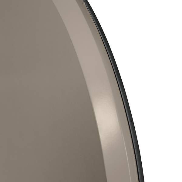 Spiegelschrank LINDHOLM oval - Taupe