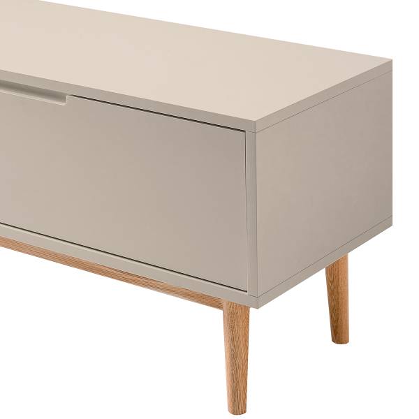 Garderobenbank LINDHOLM - Taupe